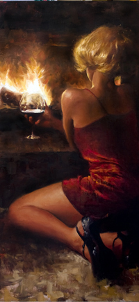 Figure Paintings by Matt Abraxas
