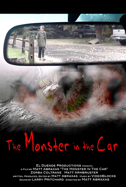 Monster in the Car Movie Poster - Matt Abraxas